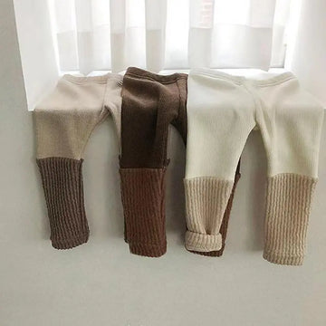 Soft Plush Ribbed Leggings