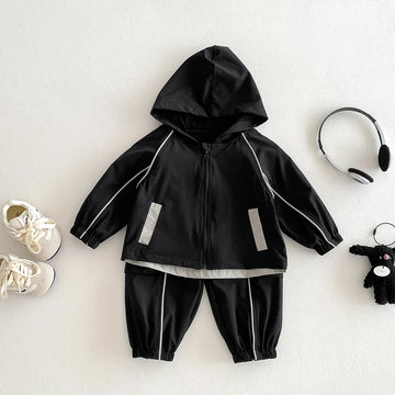 Hooded Sporty Track Suit