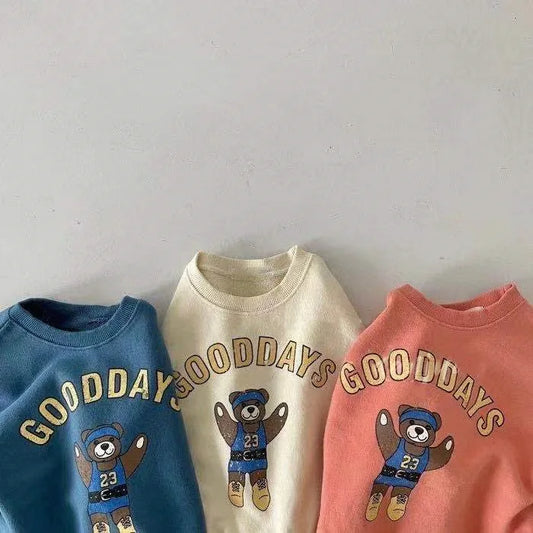 'GOOD DAYS' Bear Sweatshirt