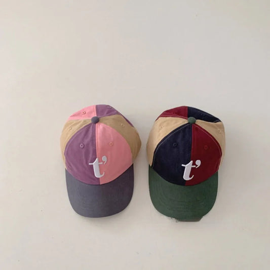 Color-Block Kids Baseball Hat