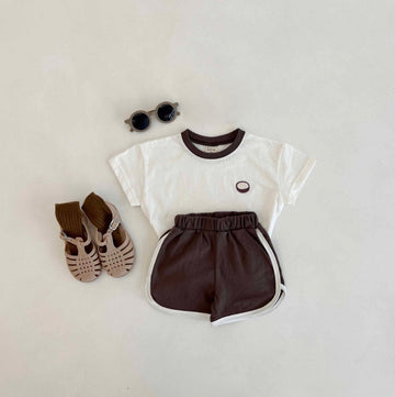 Short Sleeve Tee & Shorts Sports Set