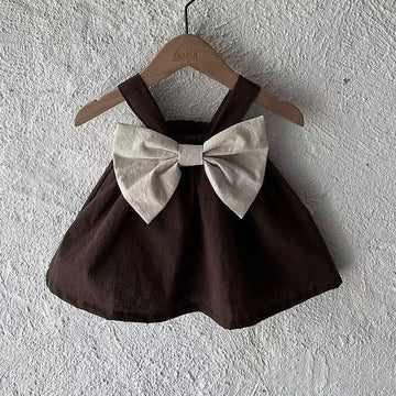 Sleeveless Bow Top
