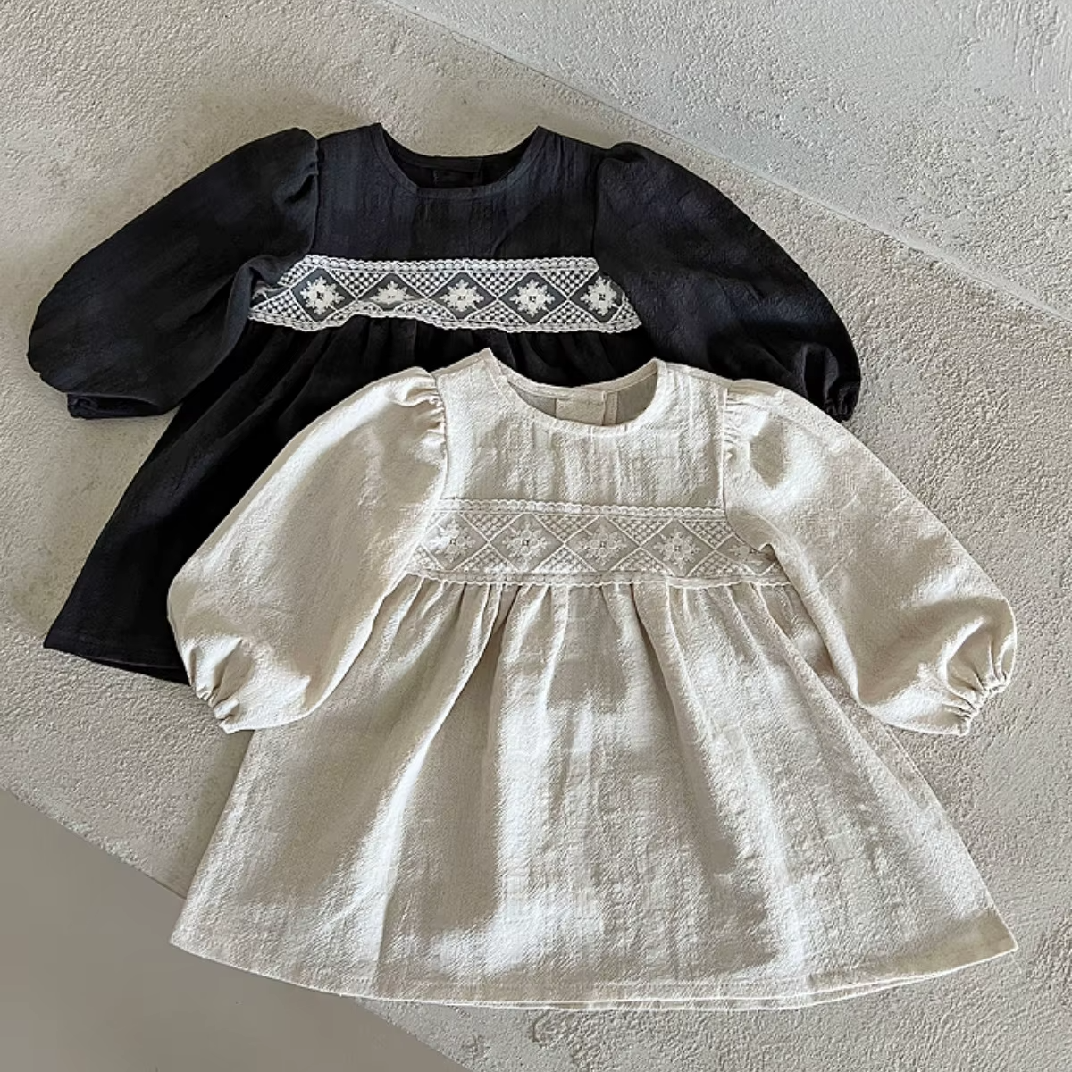 Baby Girl's Lace Cotton Dress