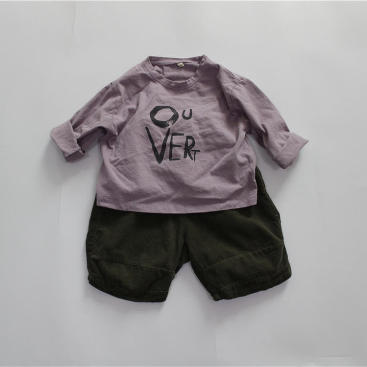 Corduroy Calf-length Trousers