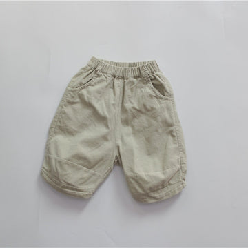 Corduroy Calf-length Trousers