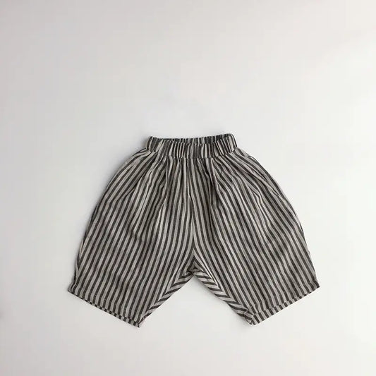 Striped Peg-Top Children's Shorts