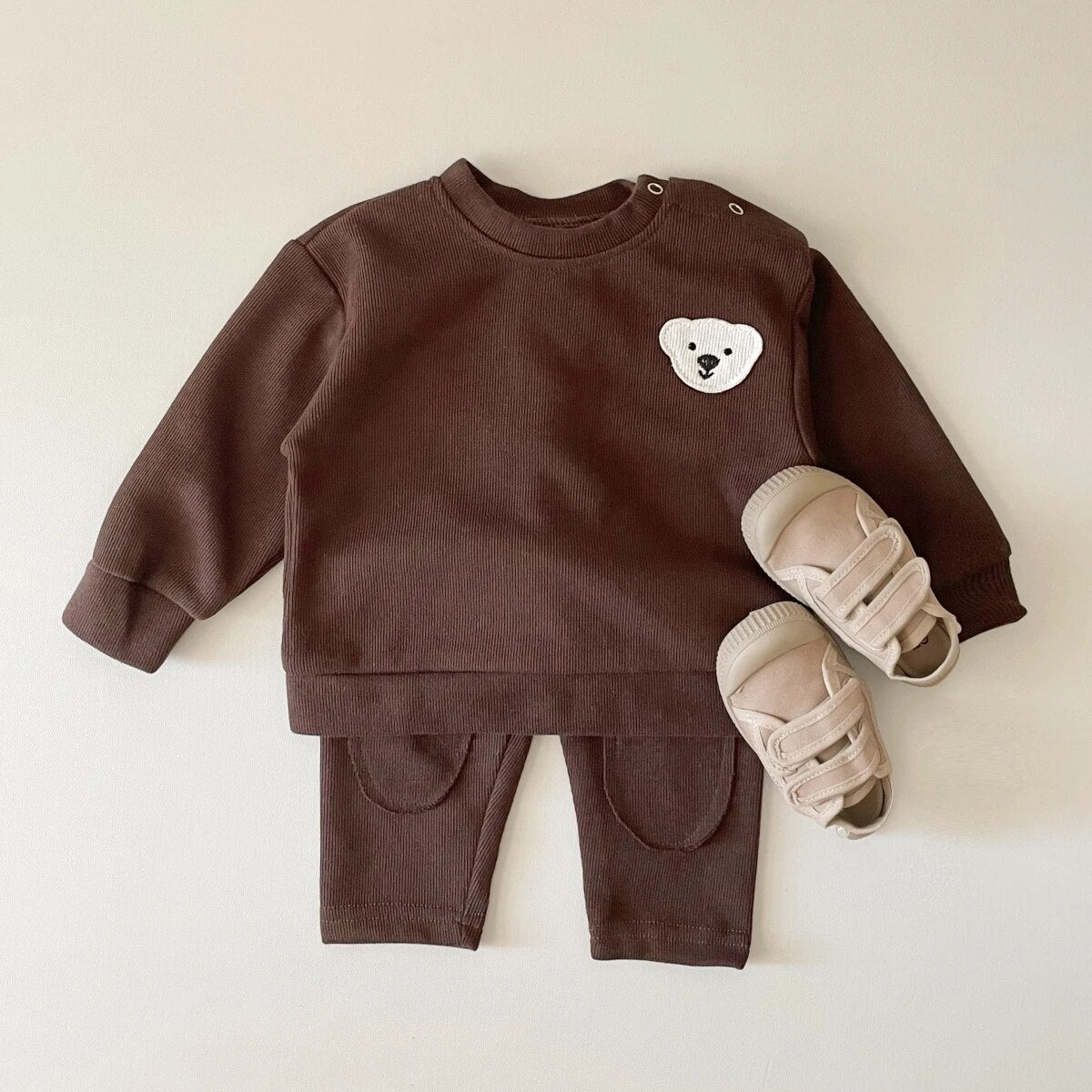 Animal Patch Casual Jogger Set
