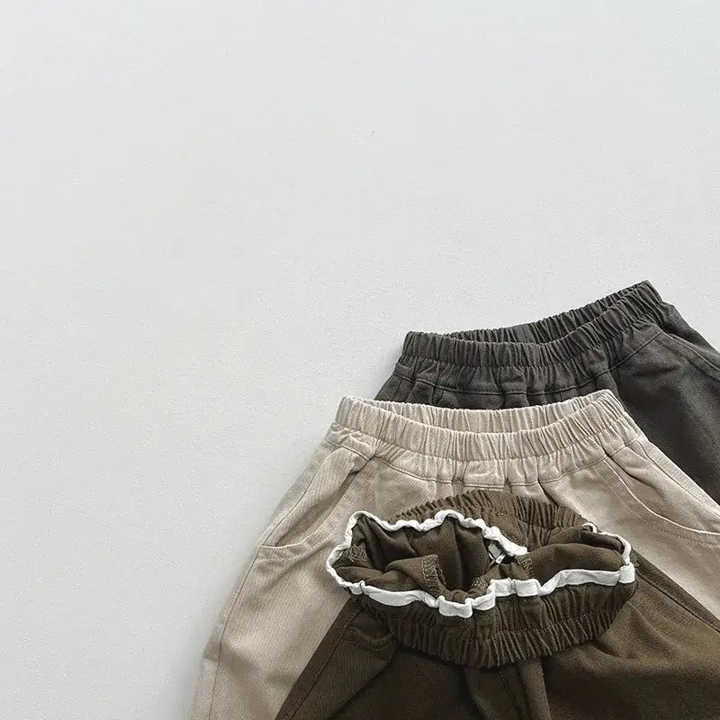 Casual Solid Children's Trousers