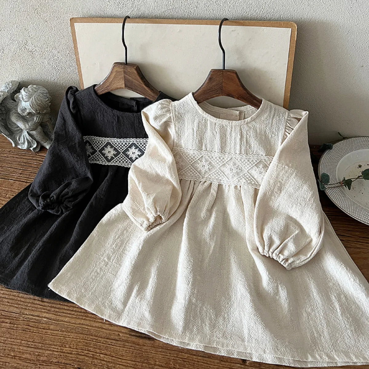 Baby Girl's Lace Cotton Dress