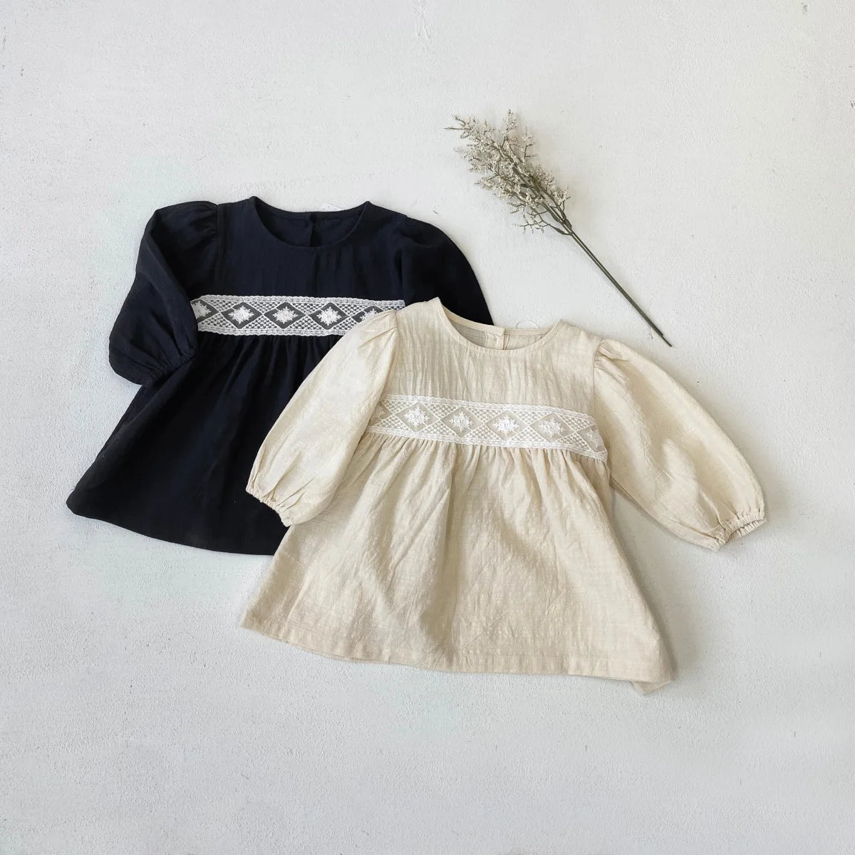 Baby Girl's Lace Cotton Dress