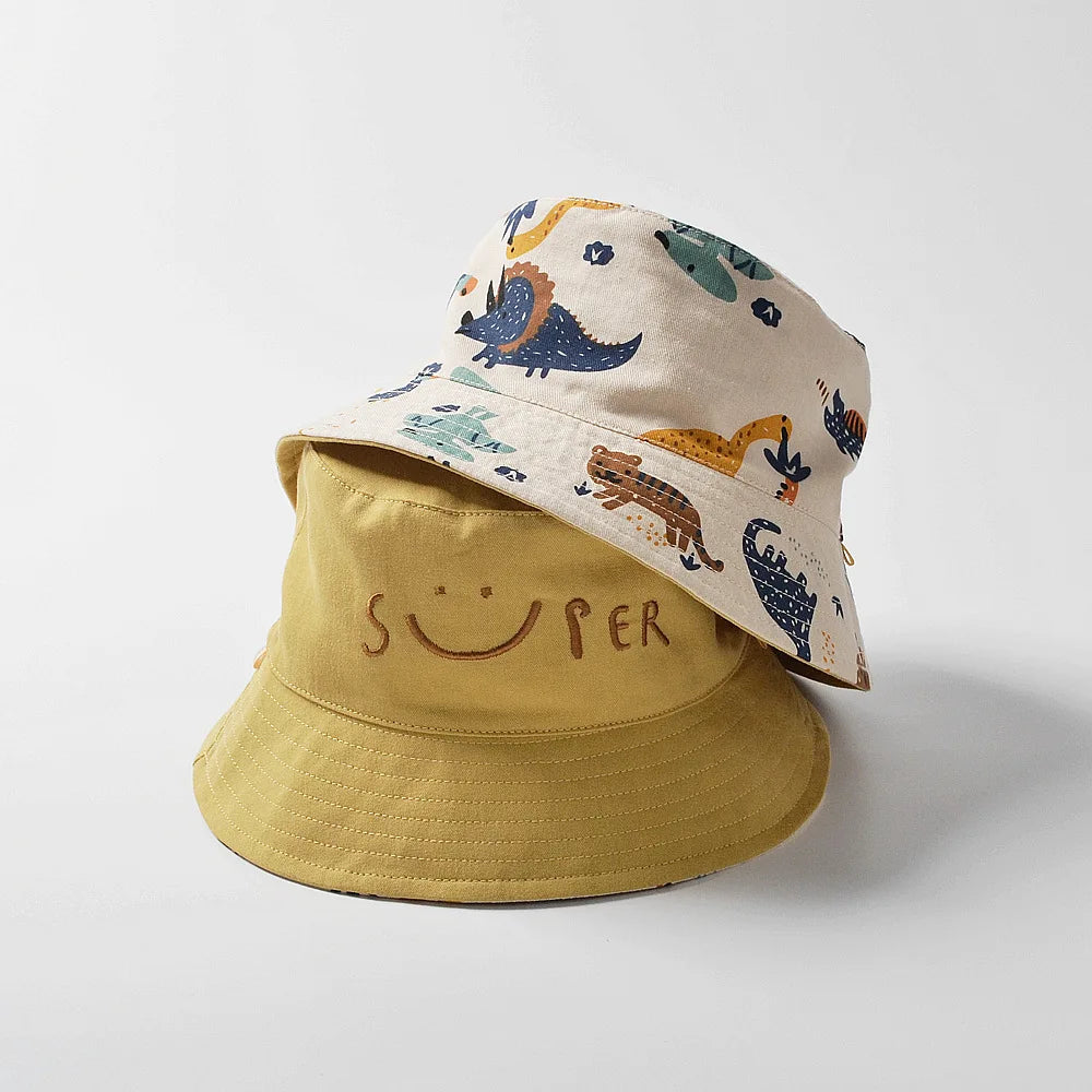 Reversible Printed Bucket Hat