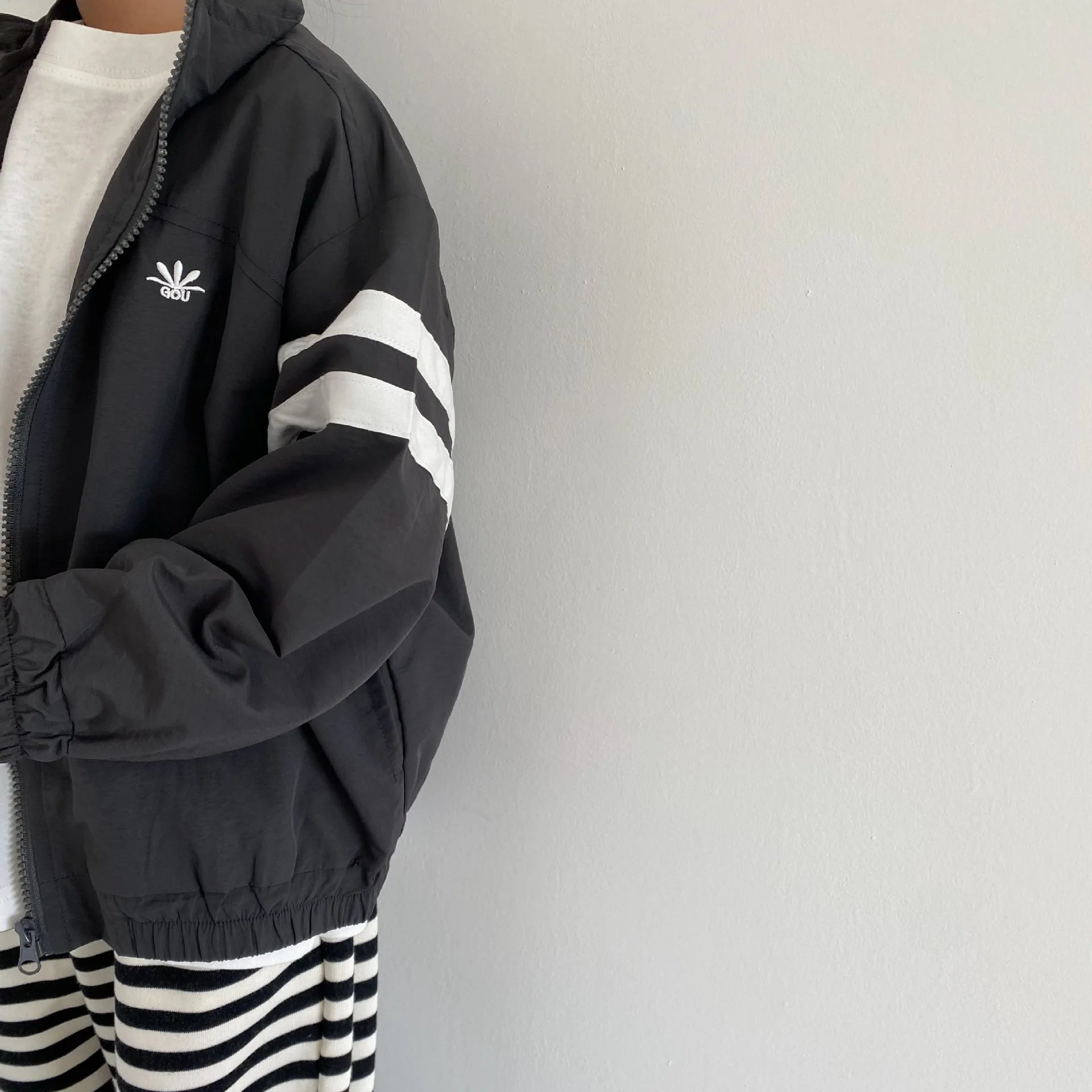 Zip-Up Track Jacket