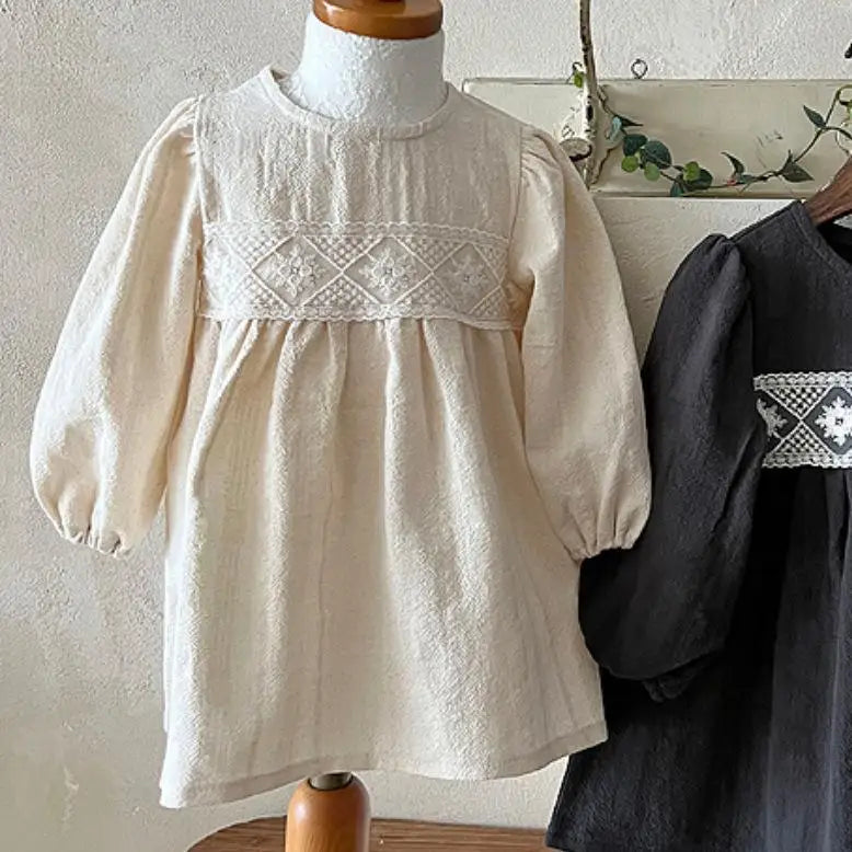 Baby Girl's Lace Cotton Dress