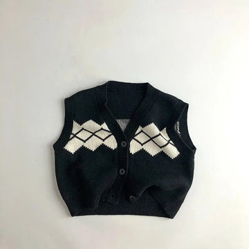 Knitted Vest Cardigan