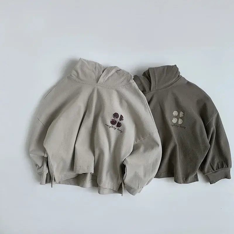 Long-Sleeved Hooded Sweatshirt