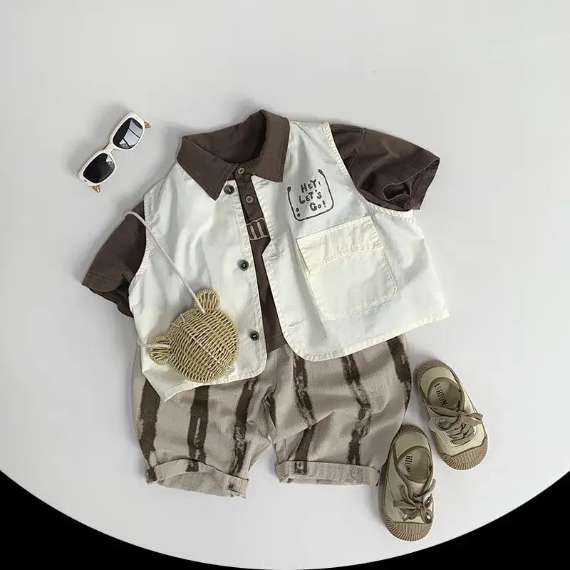Lightweight Casual Striped Pants