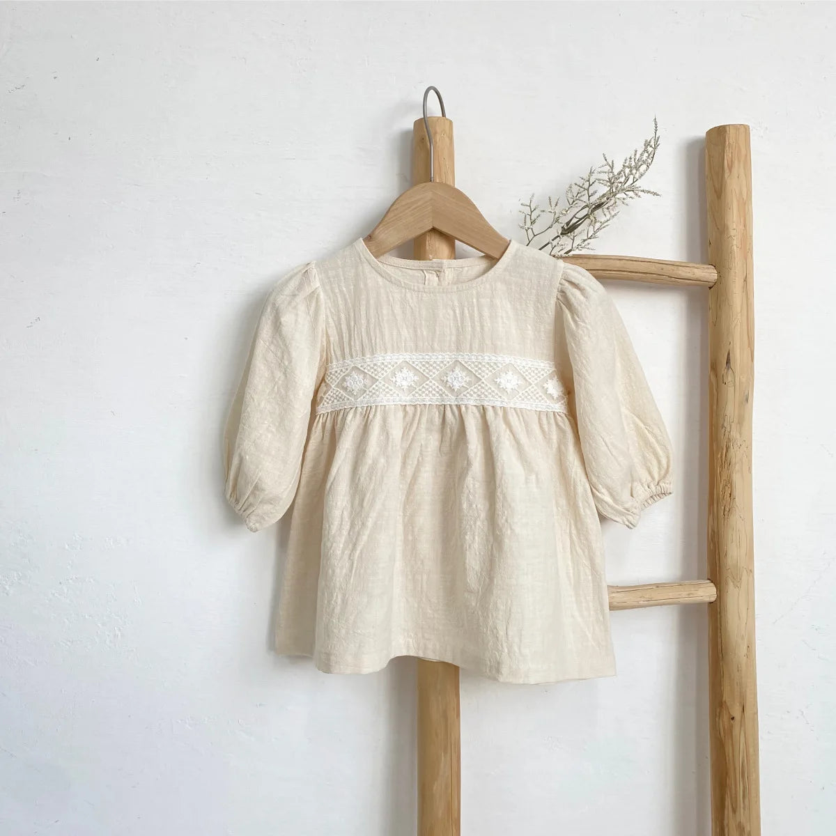 Baby Girl's Lace Cotton Dress
