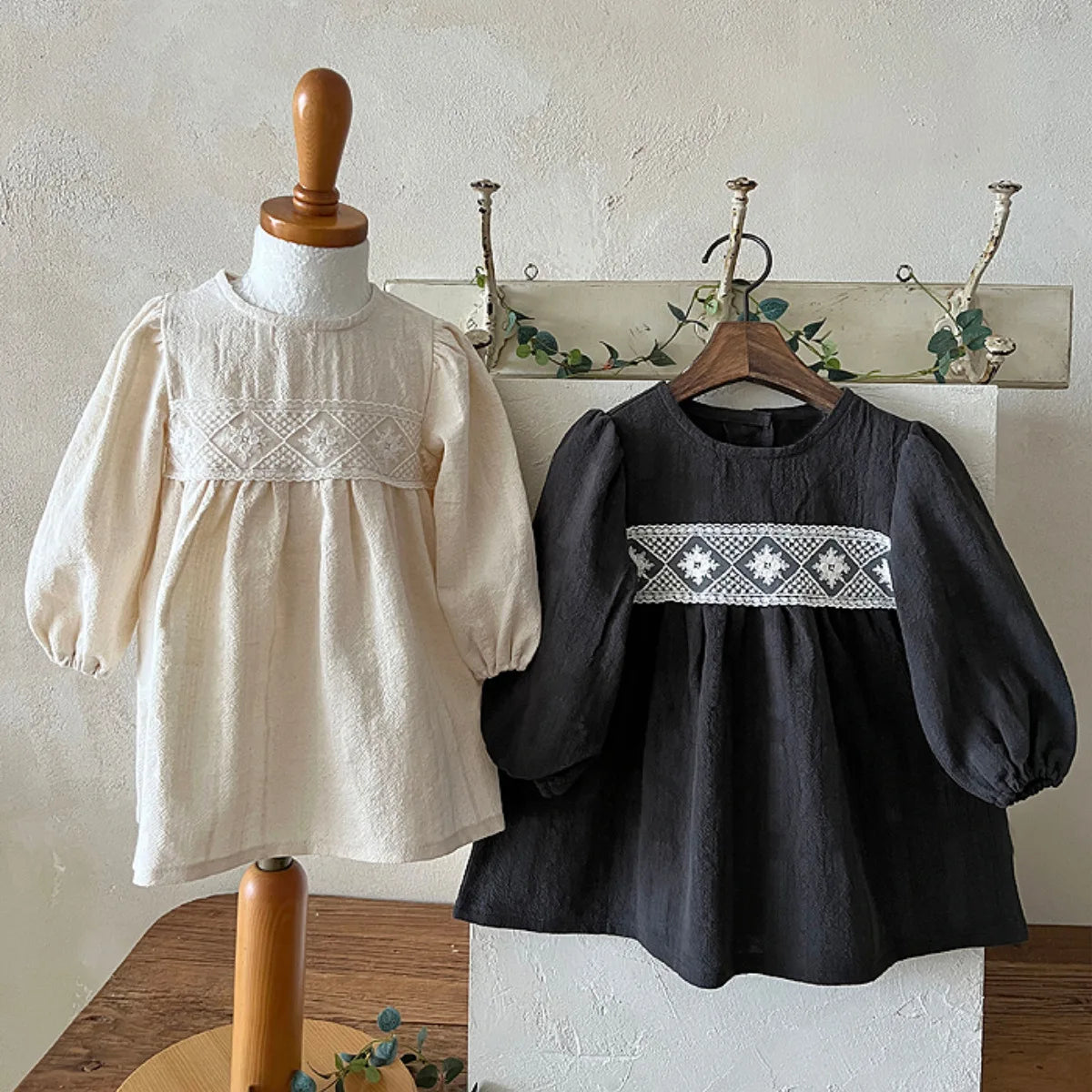 Baby Girl's Lace Cotton Dress