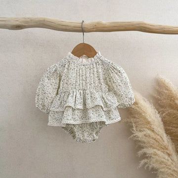 Floral Boho Infant Romper