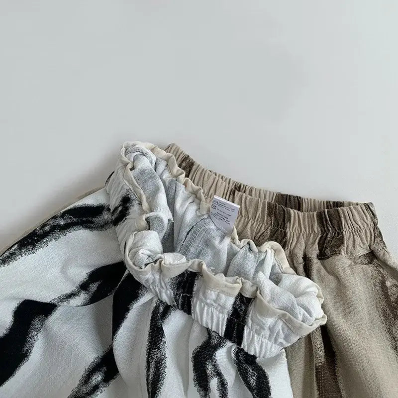 Lightweight Casual Striped Pants