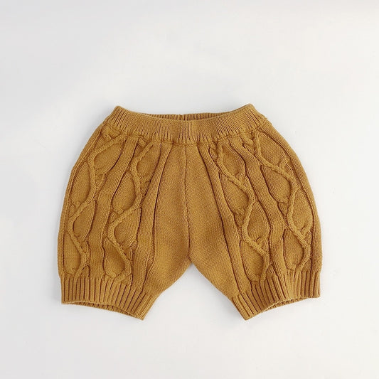 Solid Knit Shorts
