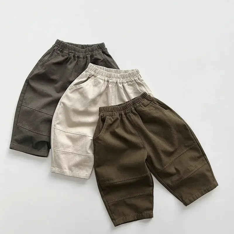 Casual Solid Children's Trousers