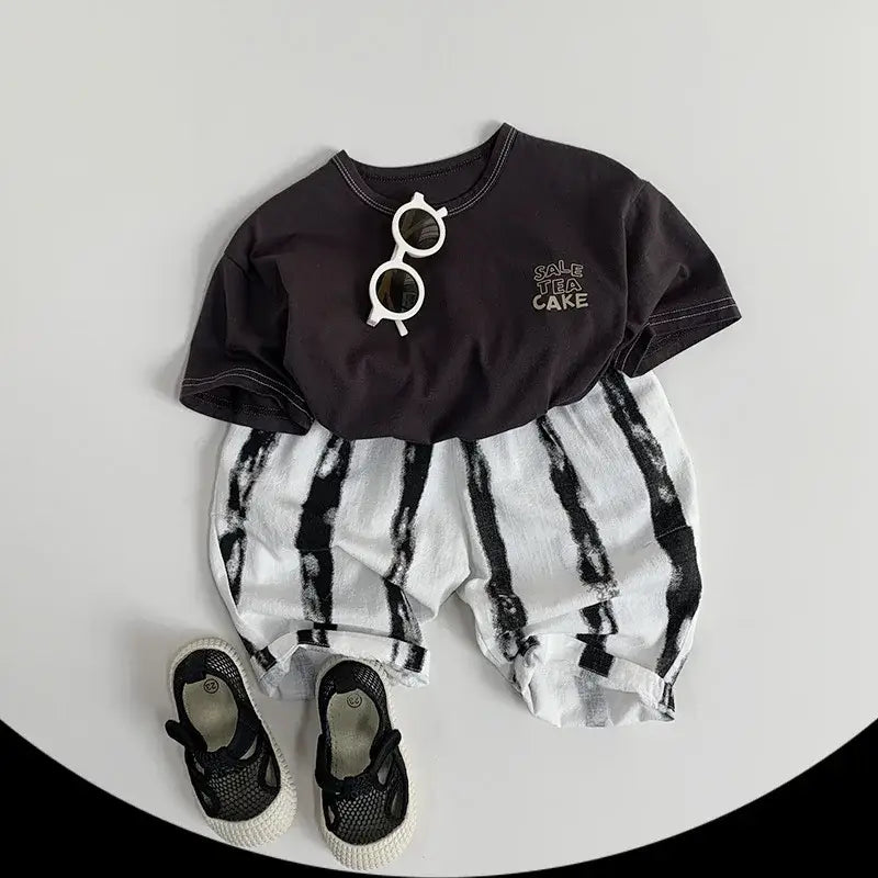 Lightweight Casual Striped Pants