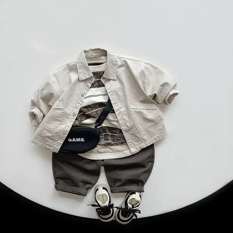 Casual Solid Children's Trousers