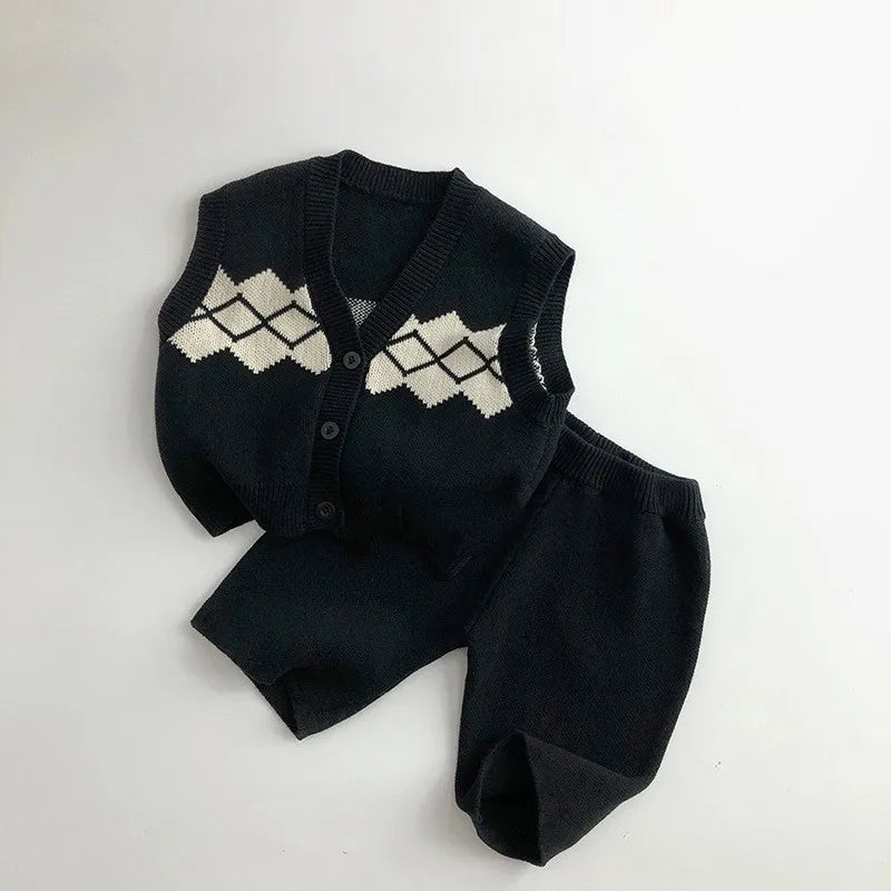 Knitted Vest Cardigan