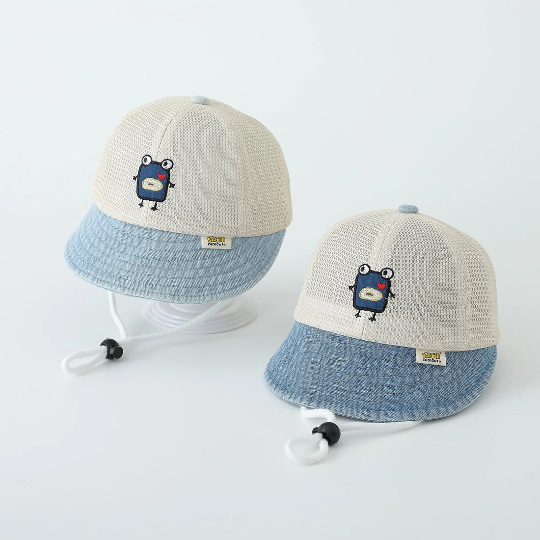 Denim Splicing Mesh Baseball Cap