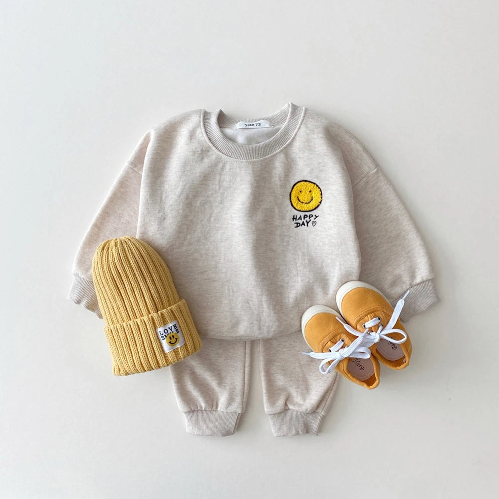 'Happy Day' Jogger Set