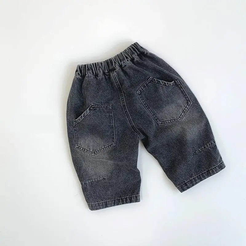 Vintage Denim Harem Pants