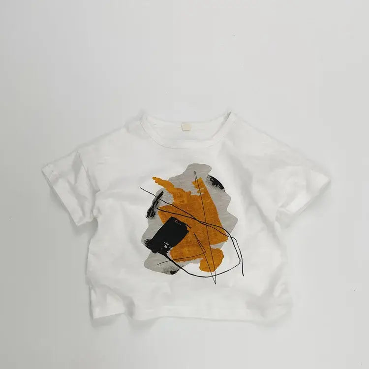 Kids' Abstract Short Sleeve T-Shirt