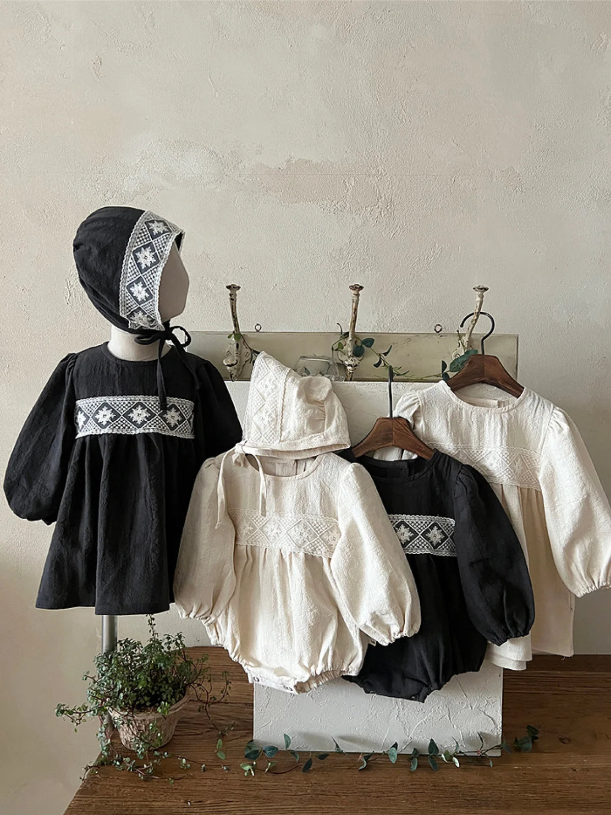Baby Girl's Lace Cotton Dress