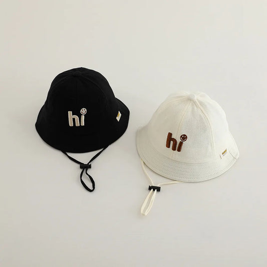 "hi" Baby Bucket Hat