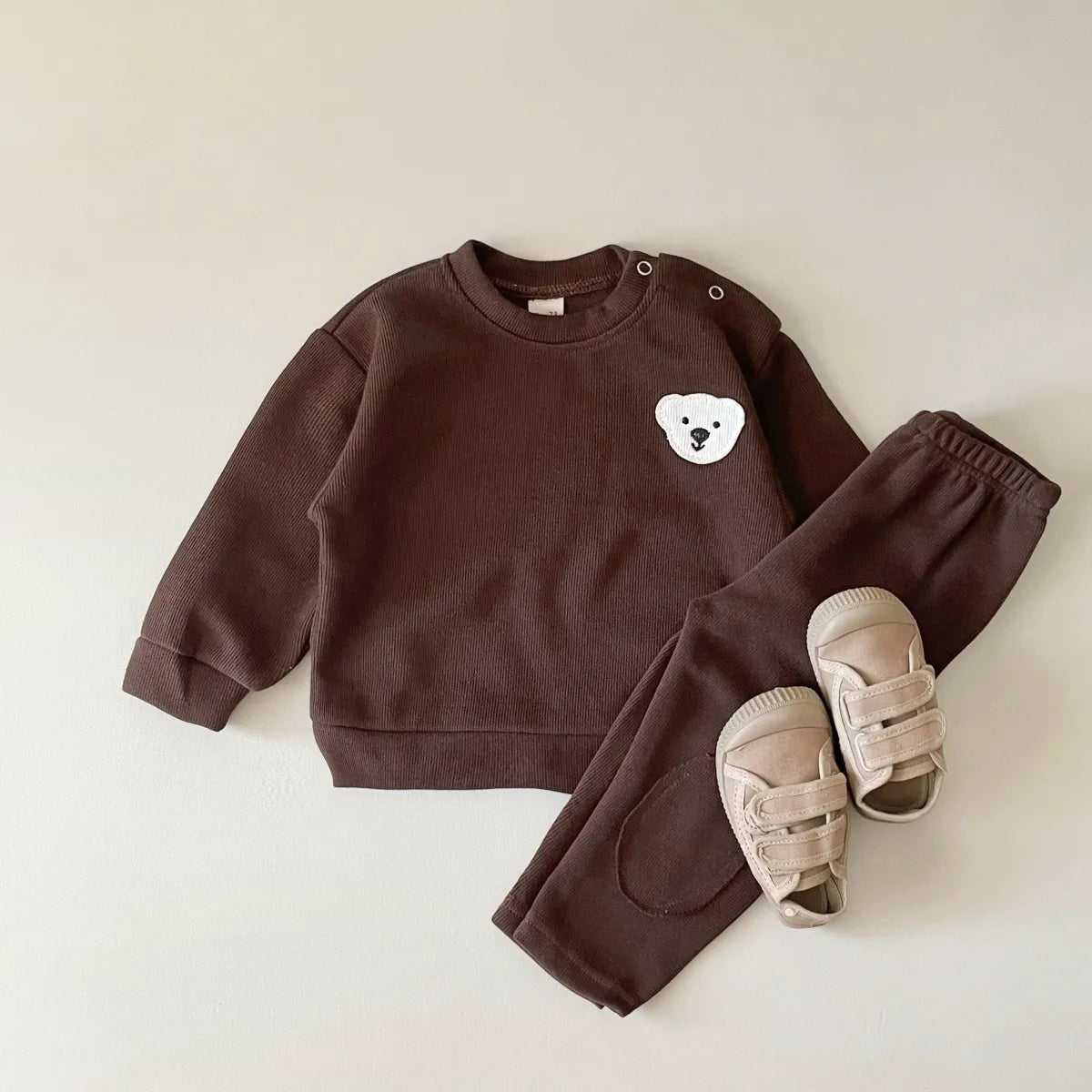 Animal Patch Casual Jogger Set