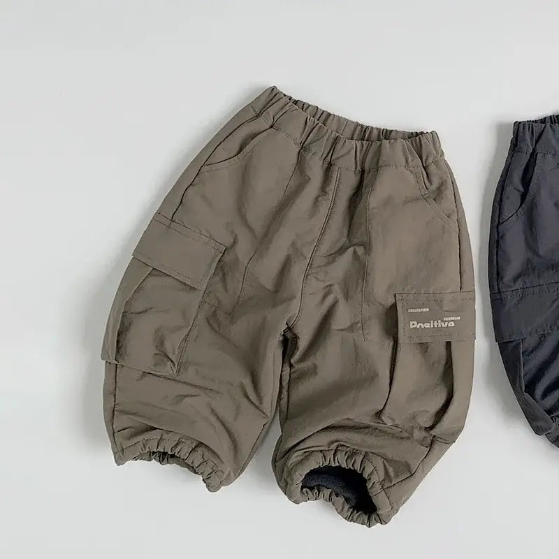 Fleece-Lined Cargo Pants