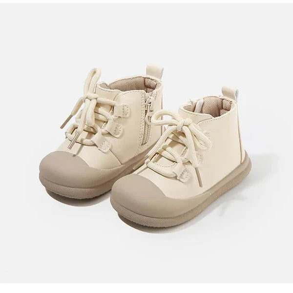 Soft Solid Waterproof  Ankle Boots