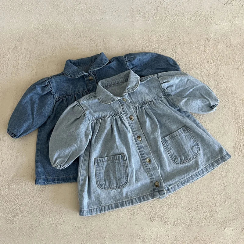 Girl's Denim Dress