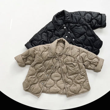 Kids Solid Puffer Jacket