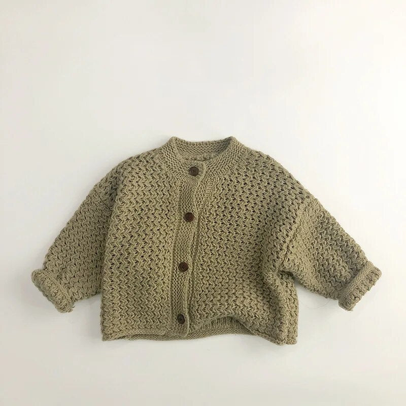 Button Down Knit Cardigan