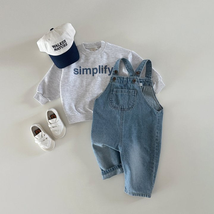 Kids' Denim Overalls