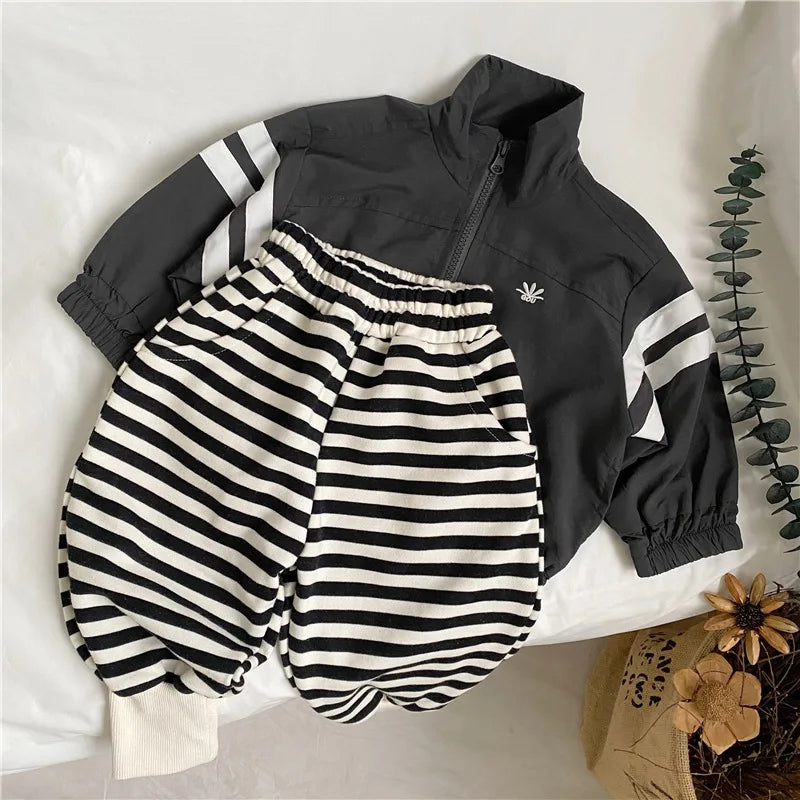 Zip-Up Track Jacket