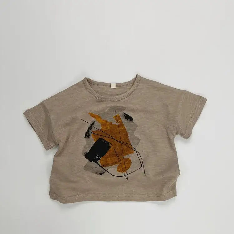 Kids' Abstract Short Sleeve T-Shirt