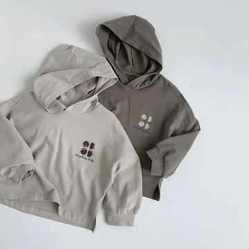 Long-Sleeved Hooded Sweatshirt