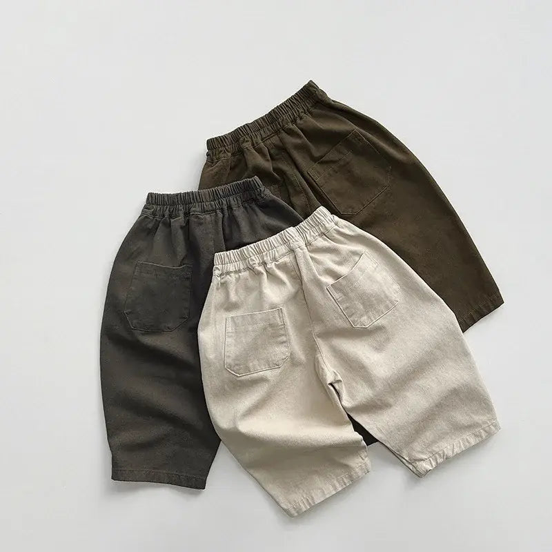 Casual Solid Children's Trousers