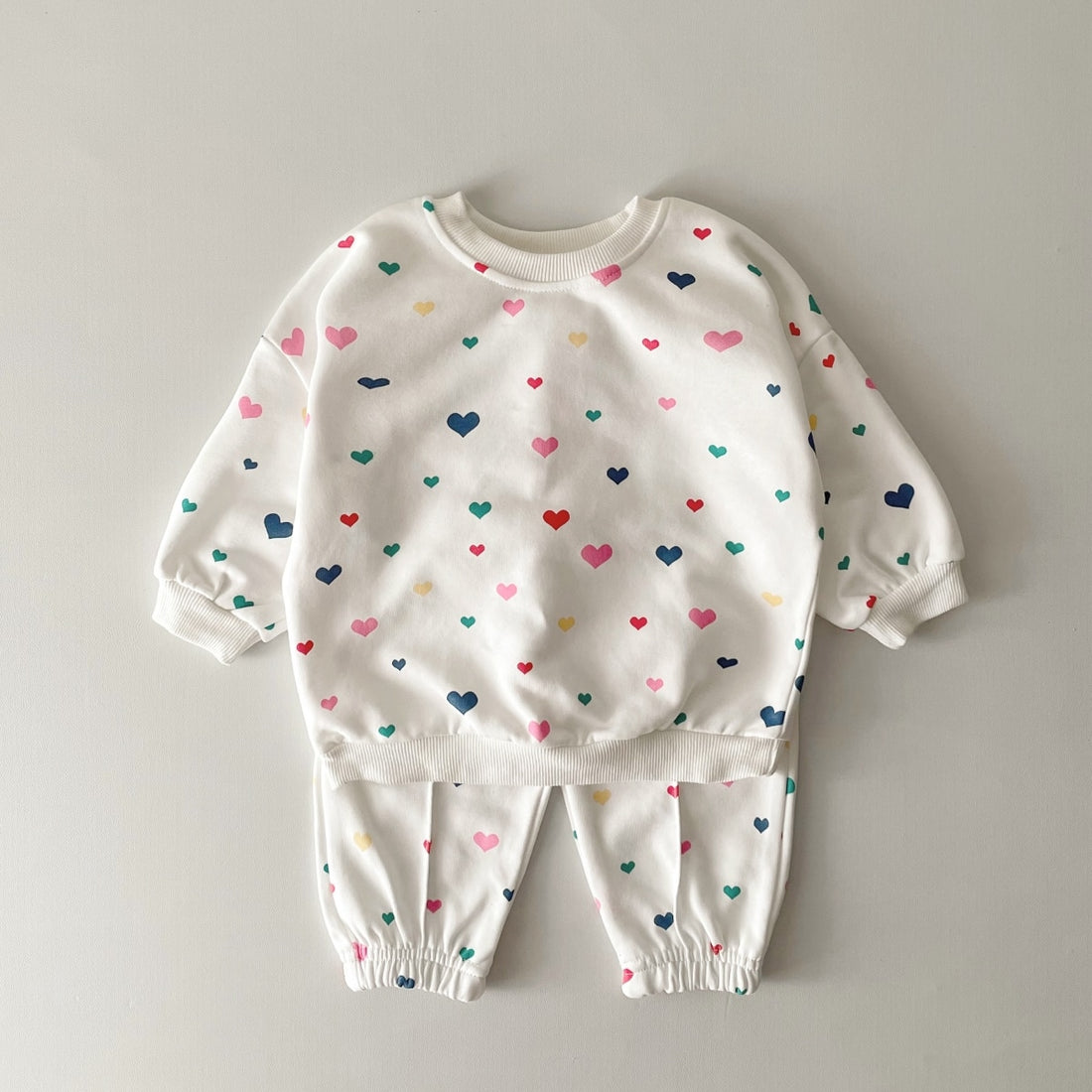 little-heart-print-jogger-set