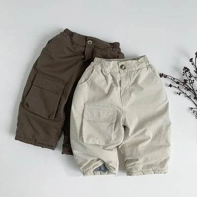 Thick Winter Cotton Padded Trousers