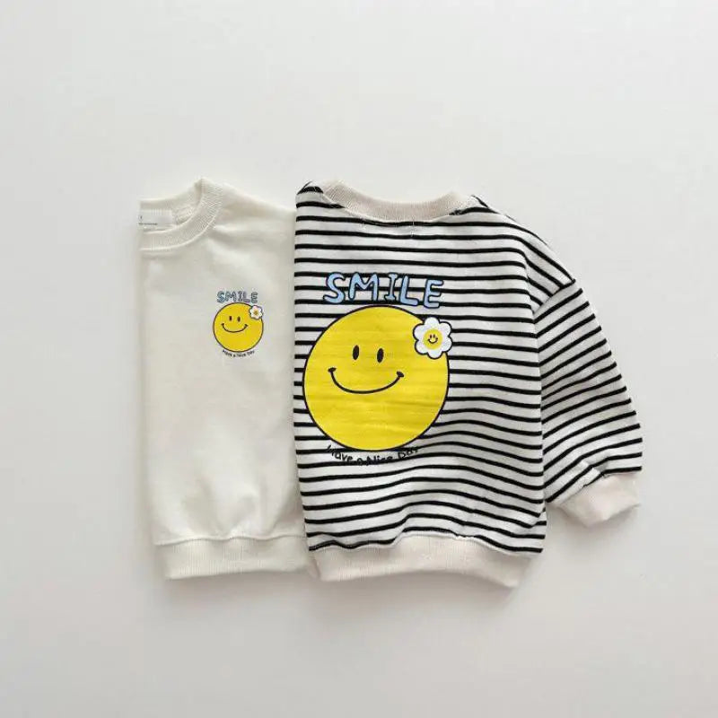 'SMILE' Smiley Face Sweatshirt
