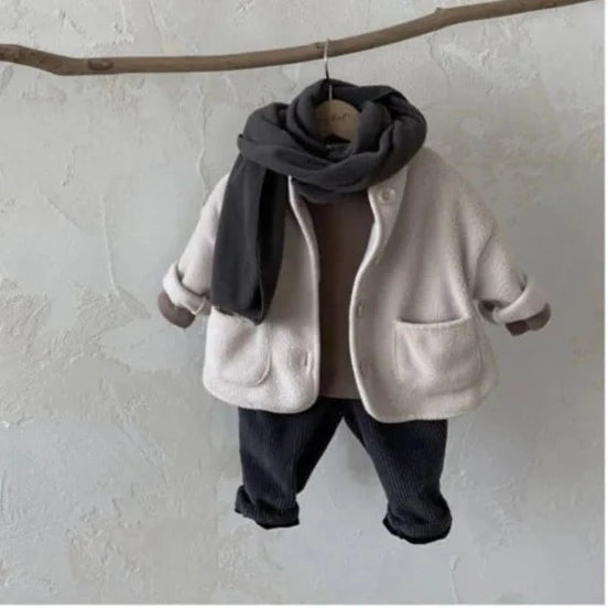 Button-Down Fleece Jacket